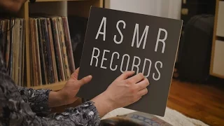 **Record Collection ASMR** | Tapping | Soft-spoken