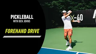 Franklin Pickleball - Forehand Drive with Ben Johns