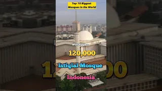 top 10 biggest mosques in the world #top10 #islam #mosque #shorts