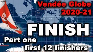 Обзор #10 Vendée Globe 2020-2021 FINISH Part 1