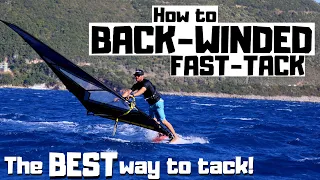 How to Tack (back-winded!)- the BEST way to tack!