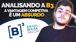 B3SA3: ANALISANDO A B3, VALE INVESTIR NESSE MONOPÓLIO !