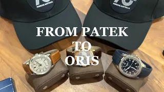 Watch collecting from PATEK to ORIS