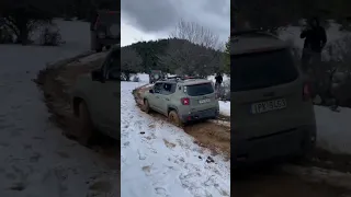 Jeep renegade mud and snow