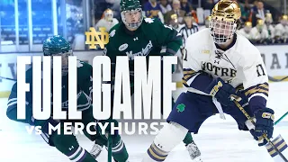 FULL GAME | Notre Dame Hockey vs Mercyhurst (10.27.23)