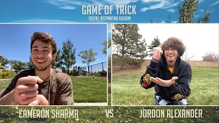 Cameron Sharma vs Jordon Alexander Game of TRICK - GoT SDE Round 1