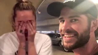 Liam Scaring Miley for 2 straight minutes!!! (FUNNY MOMENTS)