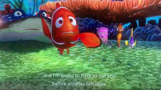 Finding Nemo - He touched the butt! (Finnish)