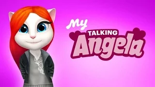 Sweet Melissa TV. Моя говорящая Анджела лучшее. My Talking Angela Android Gameplay #1