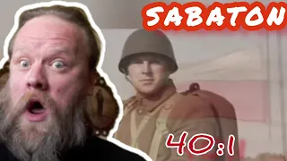 SABATON Reaction | 40:1 | Official Live MV