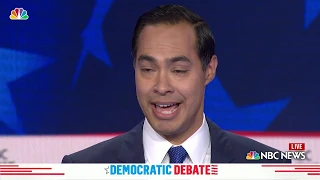 Democratic Debate: Julian Castro Speaks on Immigration | NBC New York