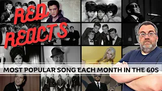 Reaction To Most Popular Song Each Month Of The 60s | Red Reacts