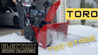 Toro | 60V POWER MAX e24 Battery Snow Blower | FULL REVIEW