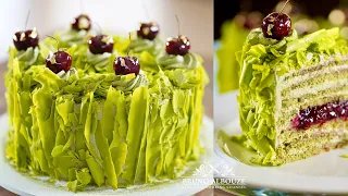 Green Forest Cake 🇺🇸🇫🇷 – Bruno Albouze