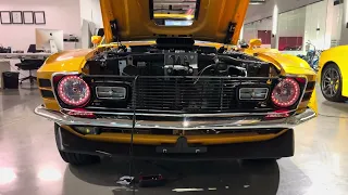 1970 Ford Mustang Fastback ‘Mach 1 Tribute’ with Engine Start and idle.