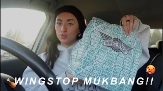 MY FIRST TIME TRYING WINGSTOP UK! | BEST CHICKEN EVER? | Lily Corcoran