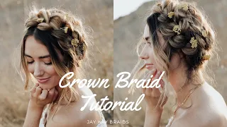 Crown Braid Tutorial to Channel your Inner Queen!