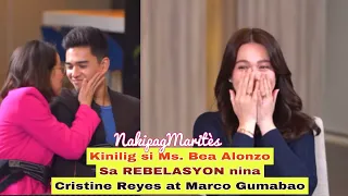 Rebelasyon nina Cristine Reyes at Marco Gumabao | Bea Alonzo kinilig #showbizbalita