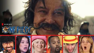 20 Youtubers React to ROGER's EXECUTION | One Piece Netflix Live Action 1x1 Reaction Mashup