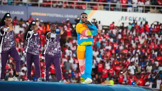 ALIKIBA - African Football League Opening Performance At (Mkapa Stadium)