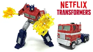 Transformers Netflix War For Cybertron Optimus Prime Review