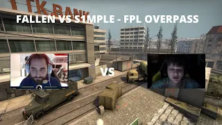 FALLEN VS S1MPLE - OVERPASS - FPL