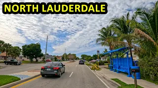 North Lauderdale Florida Driving Through