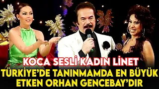 Linet Kendisine Destek Olan Orhan Gencebay'a Sahnede Teşekkür Etti - Popstar