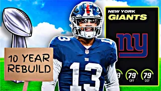 10 Year New York Giants Rebuild with Caleb Williams