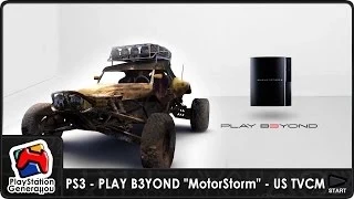 PlayStation 3 - PLAY B3YOND "MotorStorm" - US TV Commercial (2006)