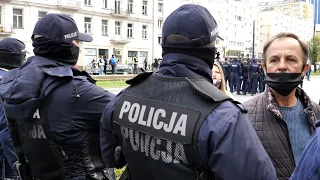 MEANWHILE in POLAND [strikes in Capital City 2020]