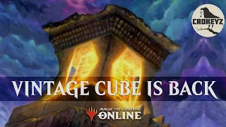 VINTAGE CUBE IS BACK! MTGO | CROKEYZ Kaldheim MTG