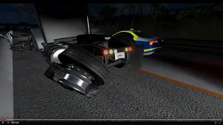 Audi rs6 crash in beamng