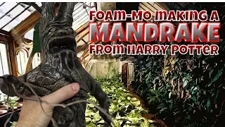 Foam Mo Making a Mandrake from Harry Potter