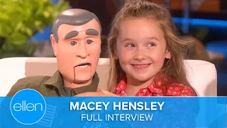 FULL INTERVIEW: Macey Hensley Shows Ellen Her New Hobby, Goes to Mt. Rushmore, & Meets Rebel Wilson