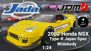 REVIEW Jada Toys 1:24 JDM Tuners 2002 Honda NSX Type-R Japan Spec Widebody