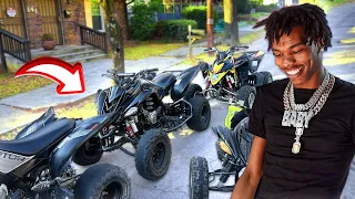 Surprising LIL BABY With A DIRT BIKE In His HOOD!