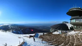 "Śnieżka" 1603m n.p.m. Karkonosze. 27.04.2024. Insta360 X2. VR360.