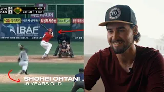 Hitting against 18 year old SHOHEI OHTANI