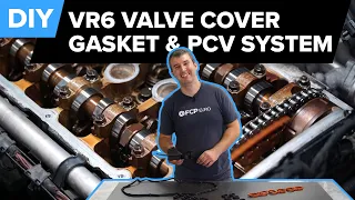 Volkswagen VR6 Engine Valve Cover Gasket & PCV System Replacement (R32, Jetta, Audi Q7, & more)