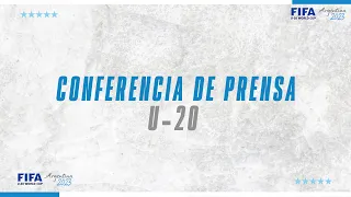 Conferencia de Prensa H-U20 #Mundialista Argentina 2023