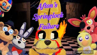 Fnaf Plush: Afton's Springlock Failure