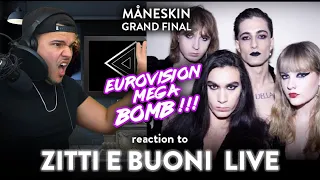 First Time Reaction Måneskin Zitti E Buoni EUROVISION 2021 WINNER! | Dereck Reacts