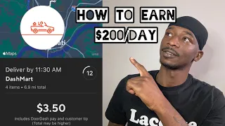 #Doordash #topdasher  Doordash How to Make $200 A Day