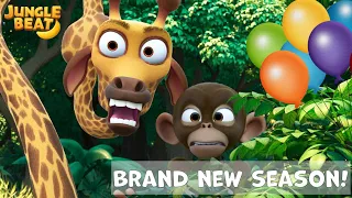 NEVER SEEN BEFORE | Radio Tallbert | Jungle Beat Season 8 | Kids Animation 2022