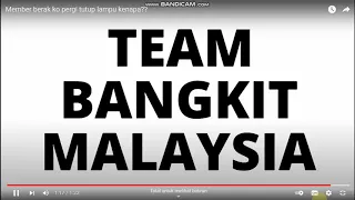 react tbm....... atau team bangkit malaysia