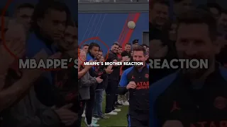 Mbappé’s Brother Stares Down Messi 🤯 #football #trend #messi #worldcup #viral