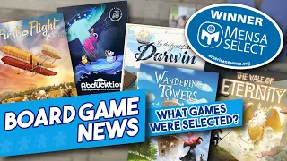 2024 Mensa Select Games Announced - Board Game News!