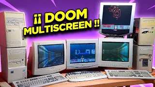 El SECRETO mejor guardado de Doom: ¡ juega en 4 pantallas y arrasa con todo !