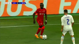 Sadio Mane vs Real Madrid (UCL Final 2022) HD 1080i - English Commentary